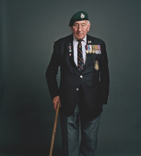 Patrick Ready was in the Marines and went to Hong Kong to take the surrender of the Japanese. Photograph: Zed Nelson for the Guardian